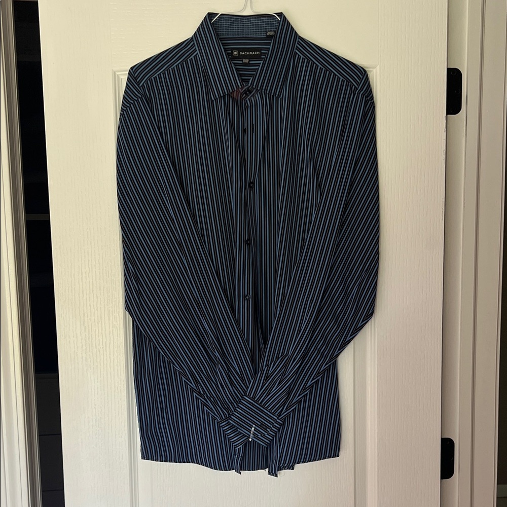 Bachrach Striped Men’s Dress Shirt